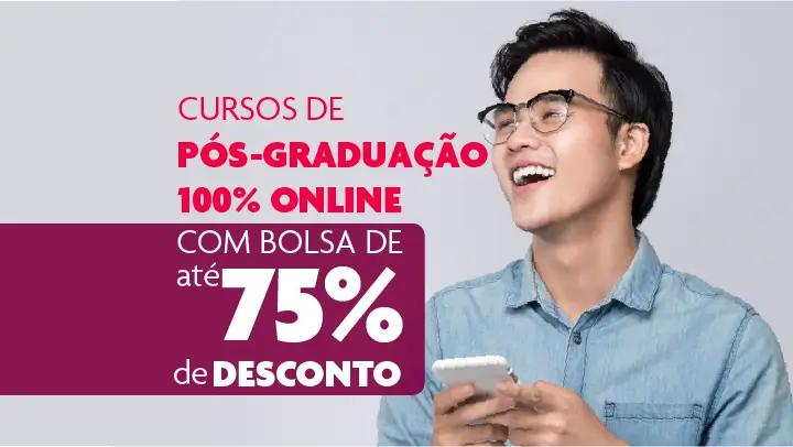 Pós-graduação online com desconto