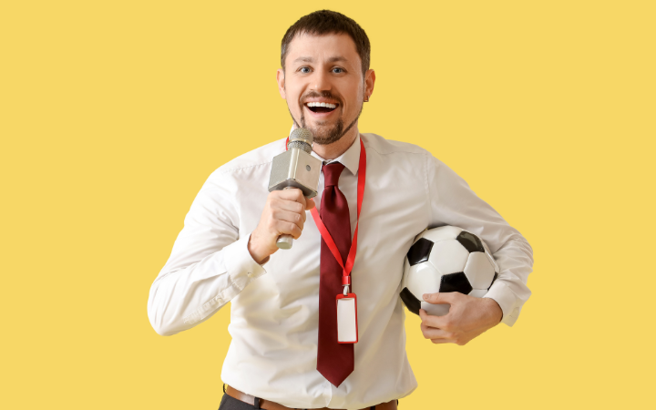 Jornalismo esportivo: estude com bolsas de estudos